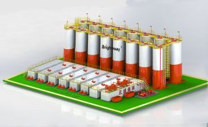 泥漿站建成后的重大意義